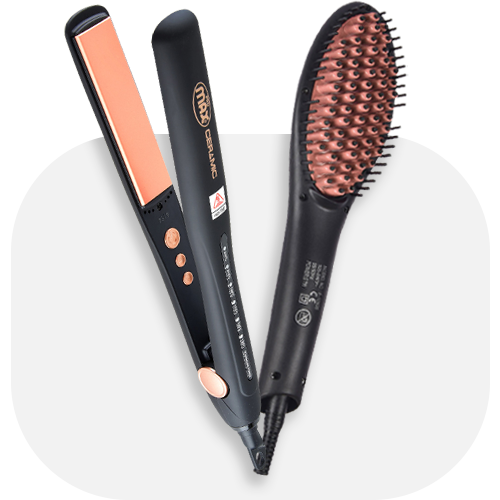 اتو و حالت دهنده ی مو