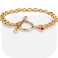 دستبند طلا زنانه