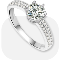 انگشتر نقره زنانه