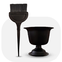 تجهیزات رنگ مو