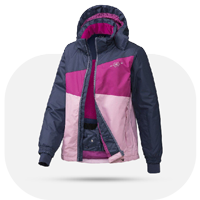 کاپشن و جلیقه ورزشی دخترانه