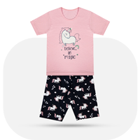 ست لباس راحتی دخترانه