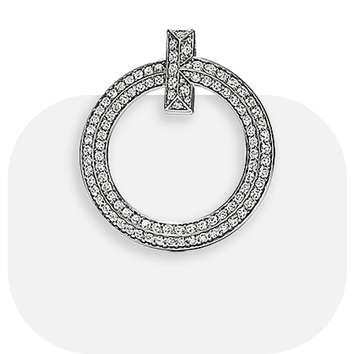 آویز نقره زنانه و مردانه