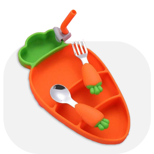 قاشق، چنگال و ظروف کودک و نوزاد