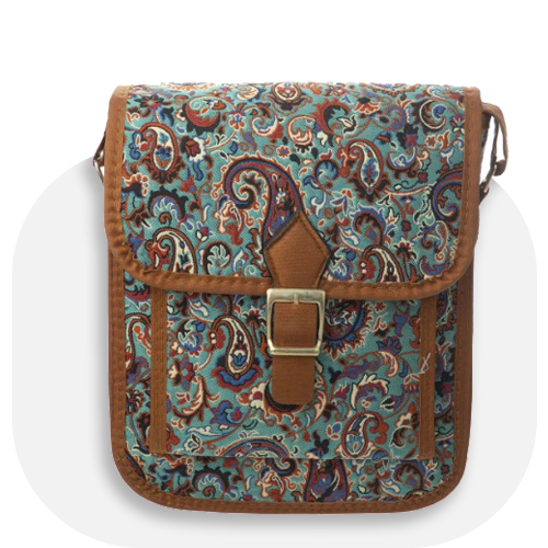 کیف دست دوز پارچه ای