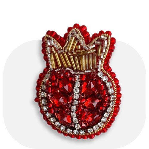 سنجاق سینه دست‌ساز