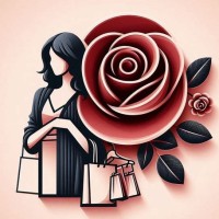 لوگوی فروشگاه رز بوتیک
