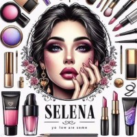 لوگوی فروشگاه آرایشی سلنا بیوتی