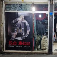 لوگوی فروشگاه قرمز