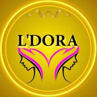 لوگوی فروشگاه دهکده زیبایی لدورا