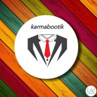 لوگوی فروشگاه karmabootik لطفااول موجودی روچک کنیدشرمنده نشم