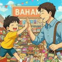 لوگوی فروشگاه باهم بازار