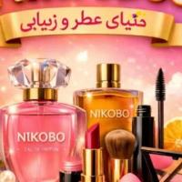 لوگوی فروشگاه عطر و لوازم ارایشی نیکوبو